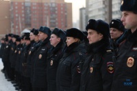 2017 - Развод сотрудников полиции, ДНД и охраны в г. Красноярск