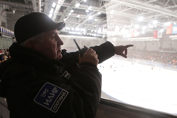 2018 - Охрана ледового дворца Кристалл Арена в Красноярске