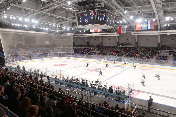 2018 - Охрана ледового дворца Кристалл Арена в Красноярске