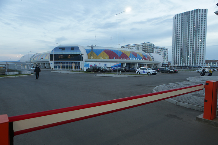 2018 - Охрана ледового дворца Кристалл Арена в Красноярске