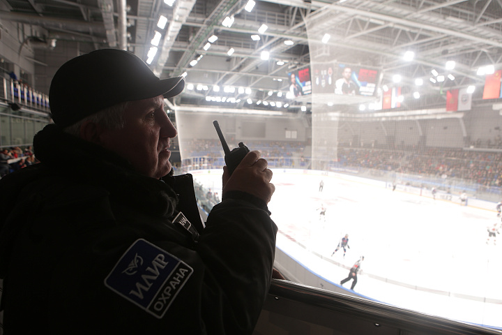 2018 - Охрана ледового дворца Кристалл Арена в Красноярске