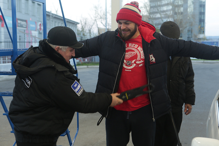 2018 - Охрана ледового дворца Кристалл Арена в Красноярске