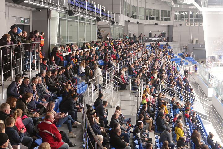 2018 - Охрана ледового дворца Кристалл Арена в Красноярске